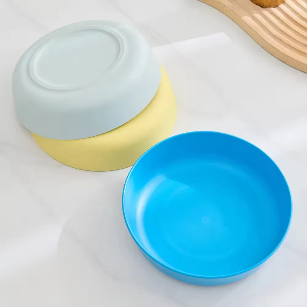 Food-Grade RPET Plastic Microwave Safe Oven Safety Plastic Melamine Bowl