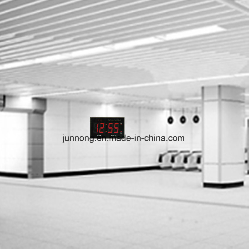 Jumbo Remote Control LED Digital Wall Time Clock