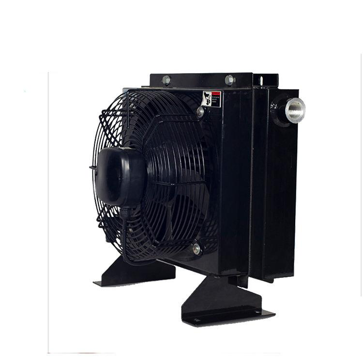 Small Hydraulic Fan Air Cooled Oil Cooler with AC220V DC24V Hydraulic Oil Radiator