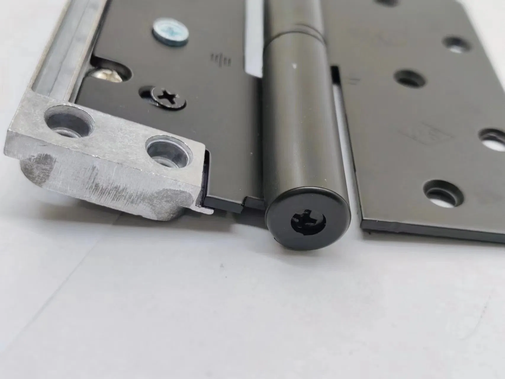 Aluminum Alloy Butt 4'*4'*2.5 3D Pin Adjustable Japanese Style Carbon Steel Iron DIY Door Flat Flap Butt Hinge for 40kg Furniture Wooden Door and Window