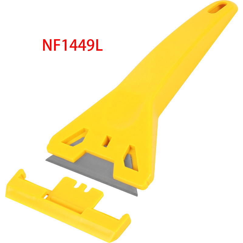 Clean Window Cleaning Scraper Plastic Razor Scraper with Metal Blades