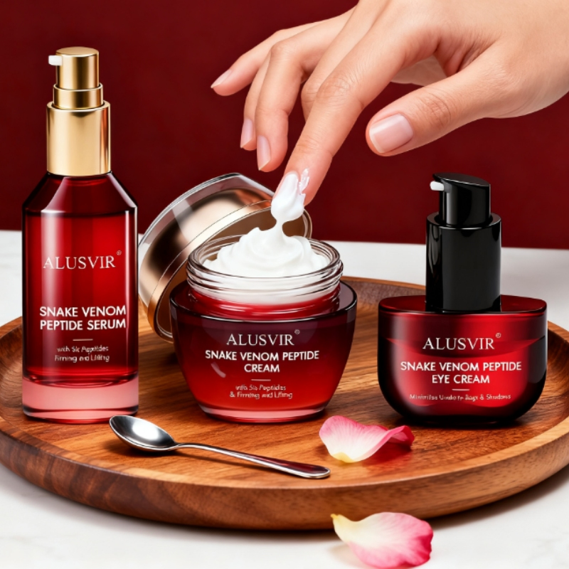 OEM Exclusive Anti-Aging Miracle Snake Venom Peptide Skin Care Set for Women