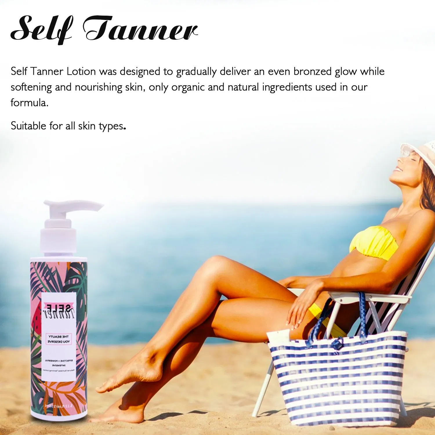 OEM/ODM Private Label Self Tanning Lotion Manufacturers Indoor Tan Lotion Dark Accelerator Lotion