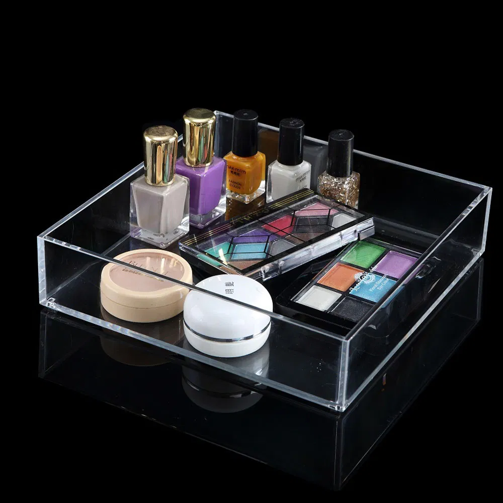 Cross Border Stackable Cosmetic Display Cabinet Accessories Makeup Storage & Organization