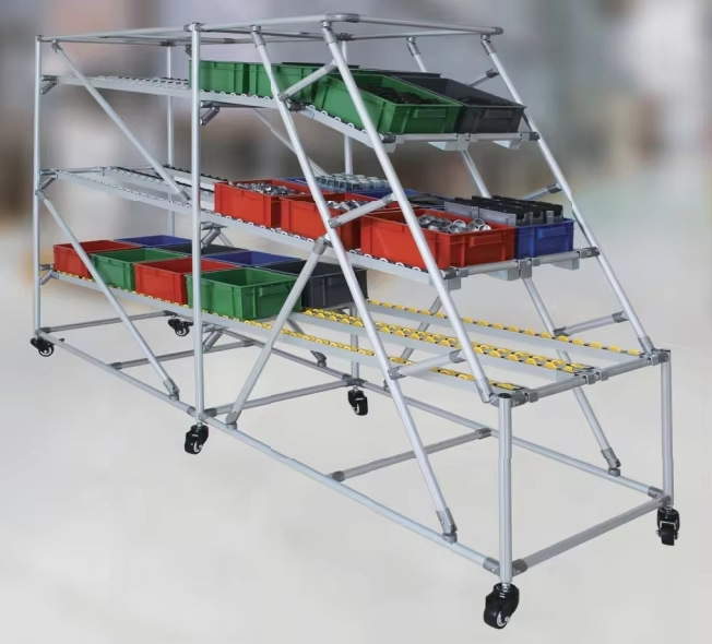 Factory Plastic Placon Pipe Joint Rack System for Flow Rack System