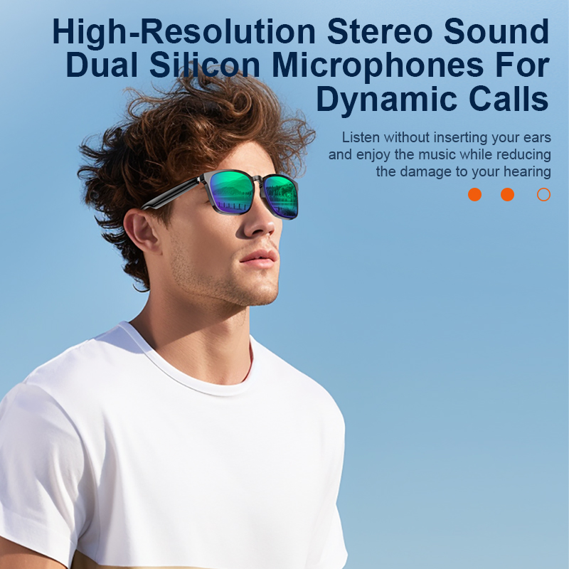 Умные очки AI с музыкой, звонками и переводом