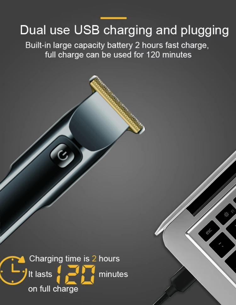 Professional Electric Personal Grooming Detachable Waterproof Men Groin Hair Clipper