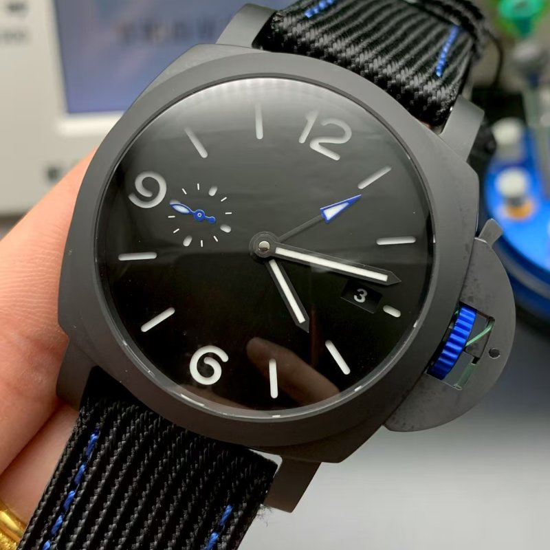 Vs Factory Pointer Dial Display 9100 Movement Ceramic Case Luxury Men's Automatic Mechanical Watch