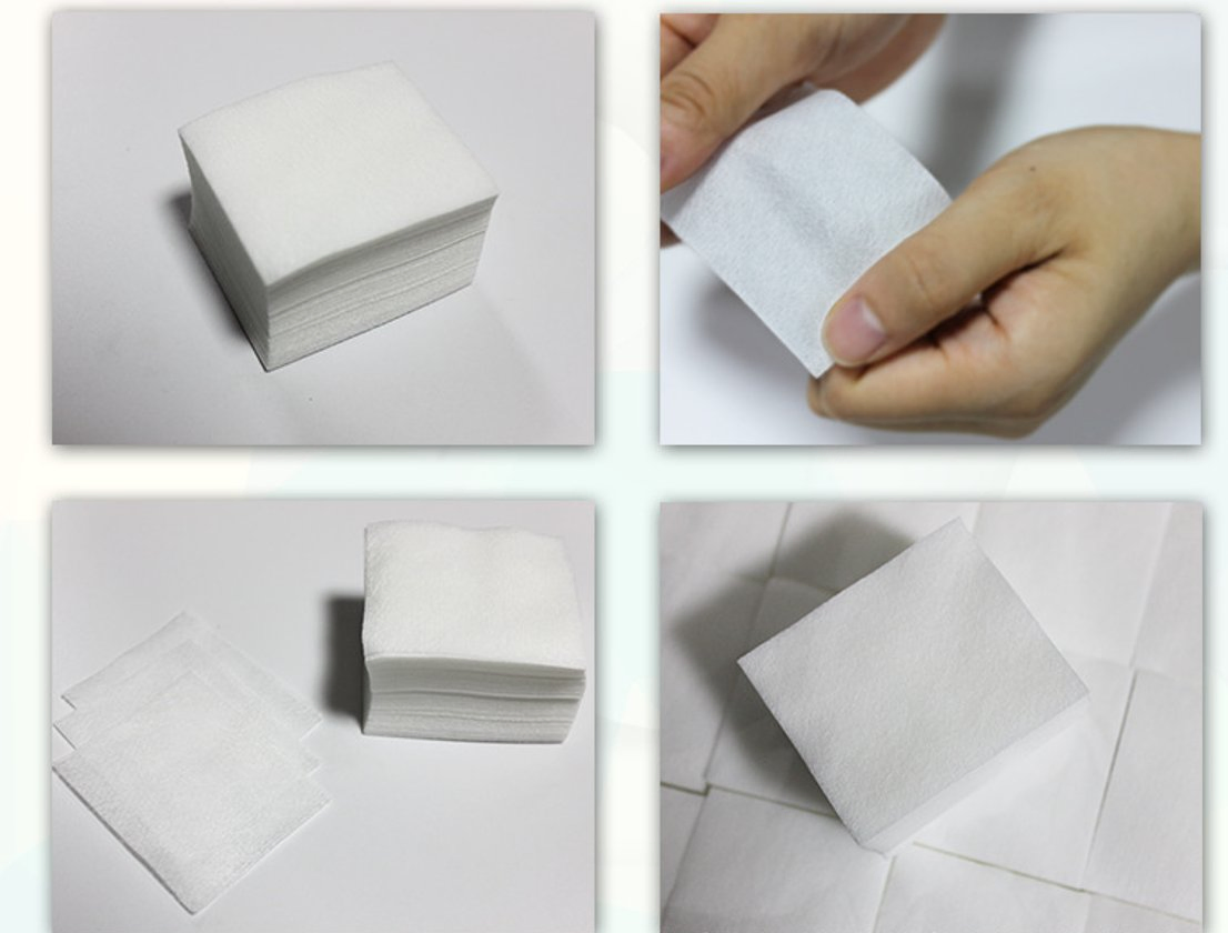 1200 PCS Square Cotton Pads - Large Capacity, Ideal for Makeup Removal & Toner