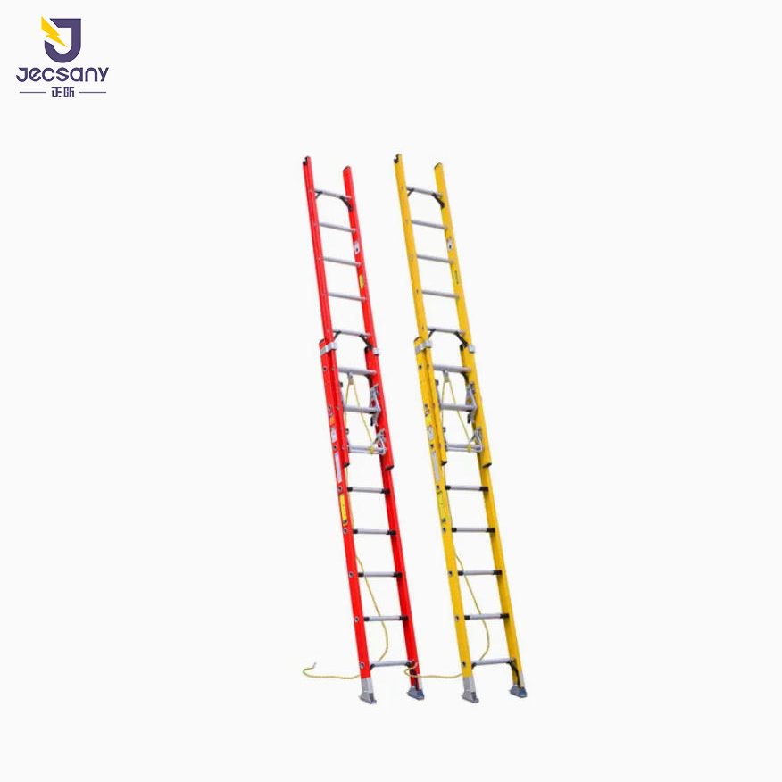 Folding Fiberglass Step Ladder Use Around Electricity Extension Ladders