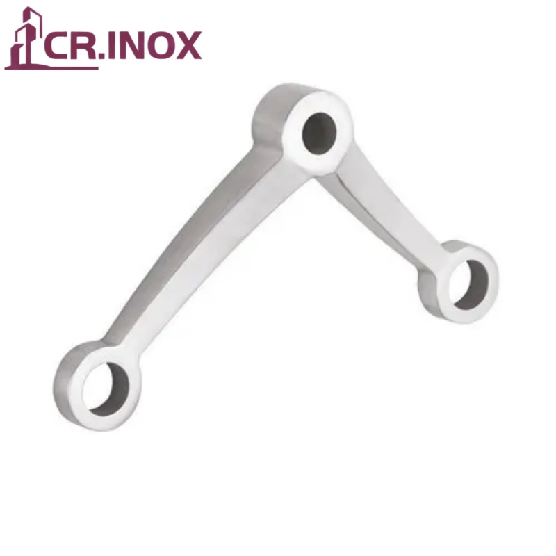 90 Degree Curtain Wall System Two Arms Glass Spider