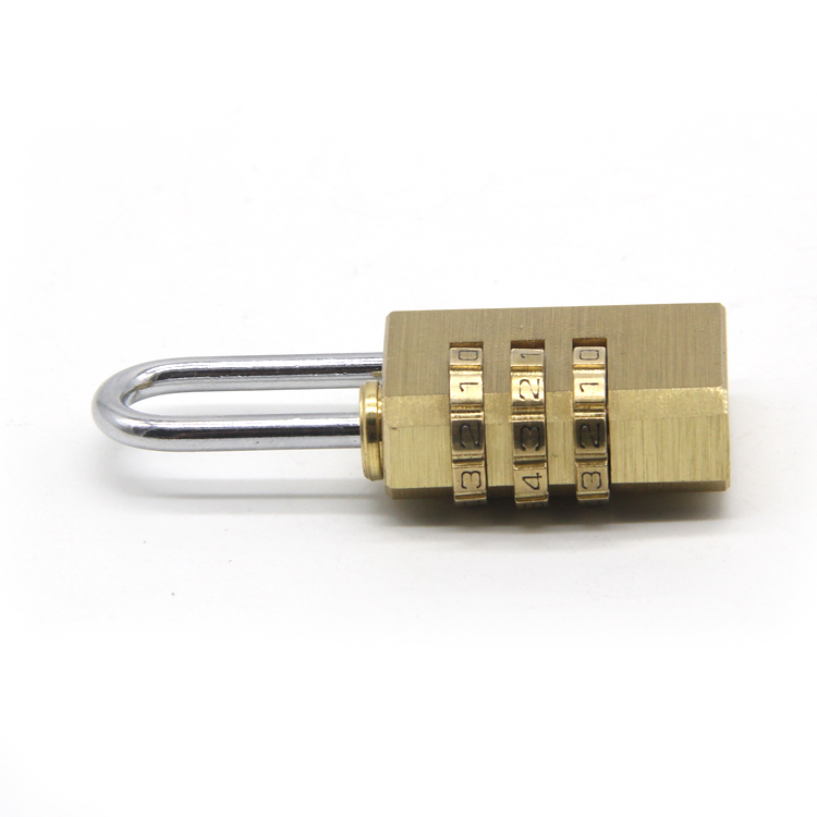 3 Digits Number Password Code Lock Hardware Combination Padlock Resettable for Travelling Bag Door Combination Code Lock