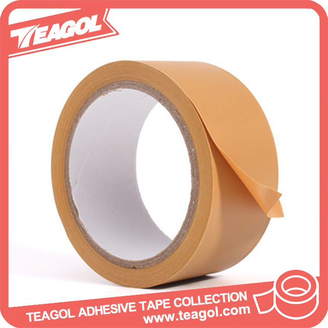 Waterproof No Residue Red PVC Embossed Duct Tape Adhesive Tape