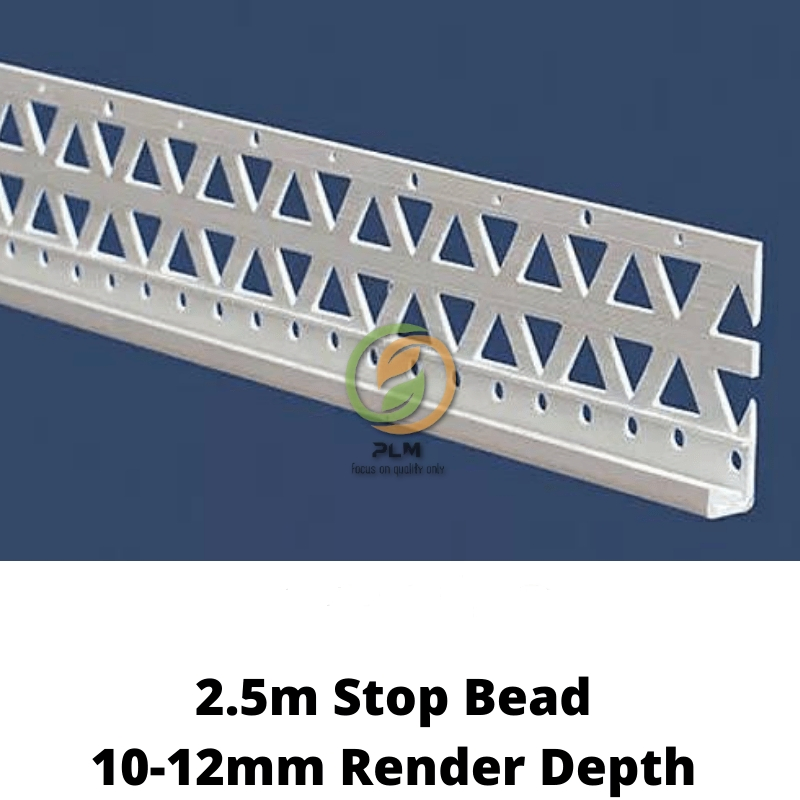 Drywall Corner Bead C15 PVC Corner Bead 2.5m - White X 5