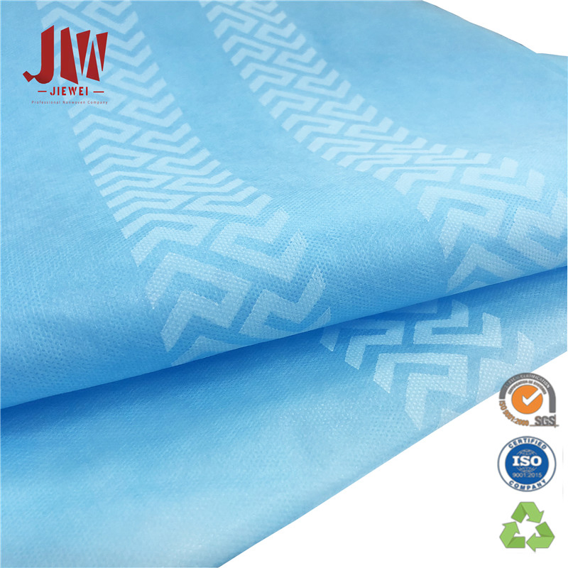 Blue Color 100% Polypropylene Shoe Cover Anti Slip Shoe Covers PP Fabric Shoe Cover