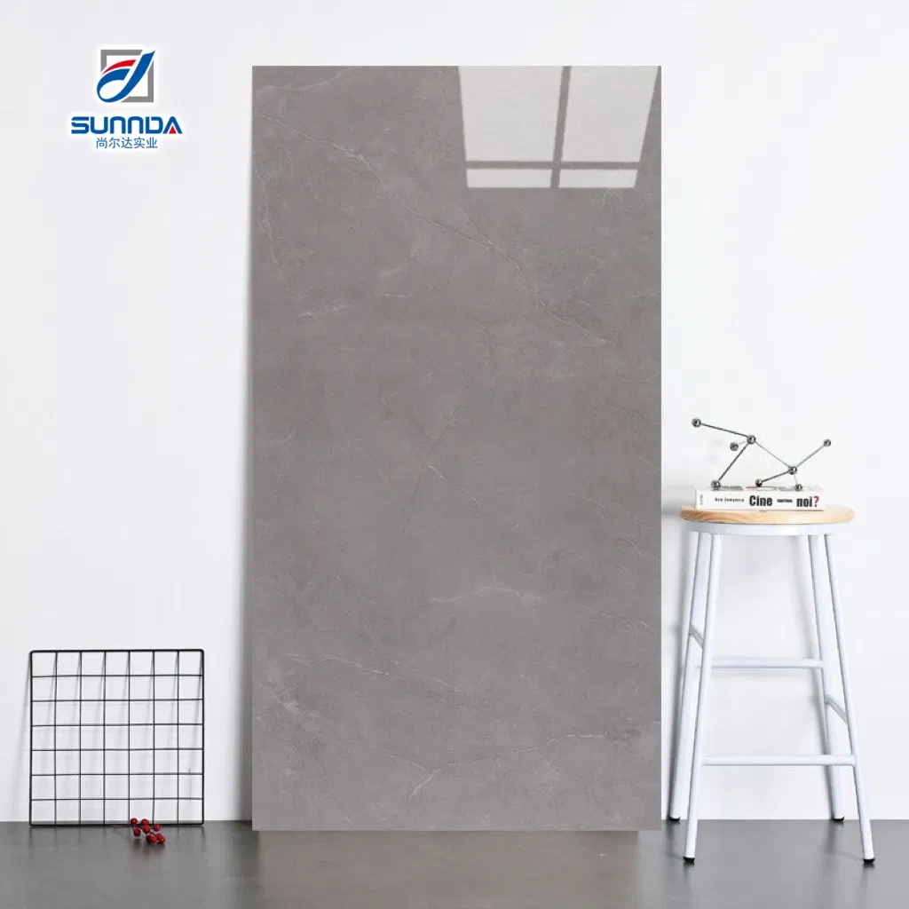 Glazed Polished Porcelain Tiles Marble Stone Designs Glossy Surface 600X600 600X1200