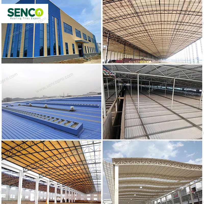 ПВХ панель для крыши, пустотелая плитка UPVC