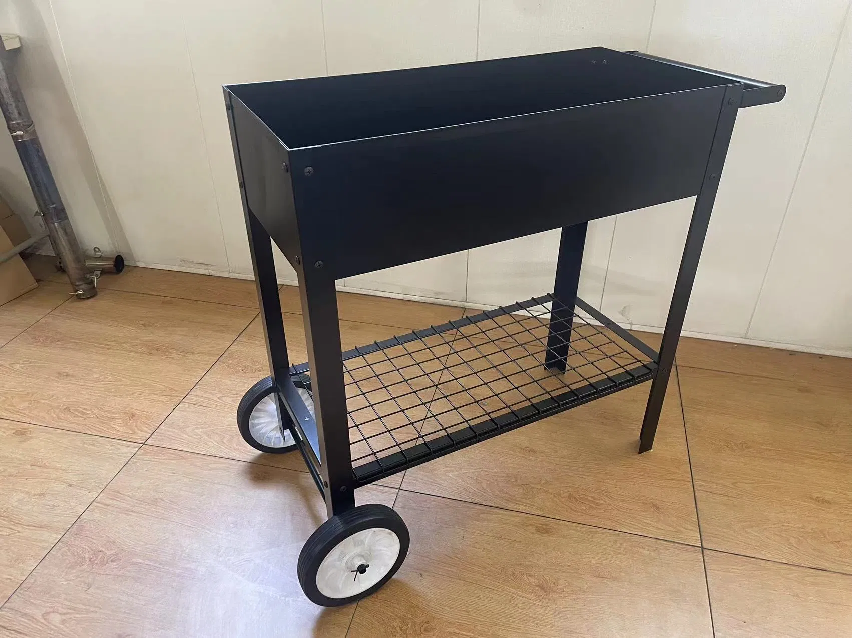 Металлическая садовая тележка для растений Danish Trolley