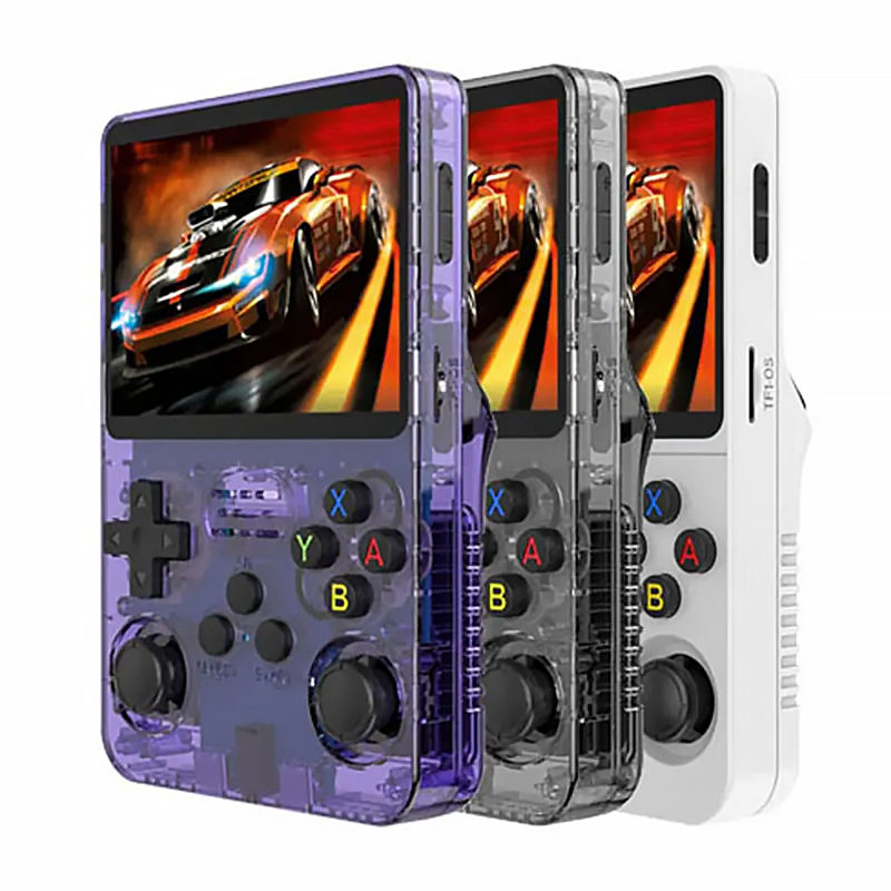 Портативная игровая консоль R36S с джойстиком