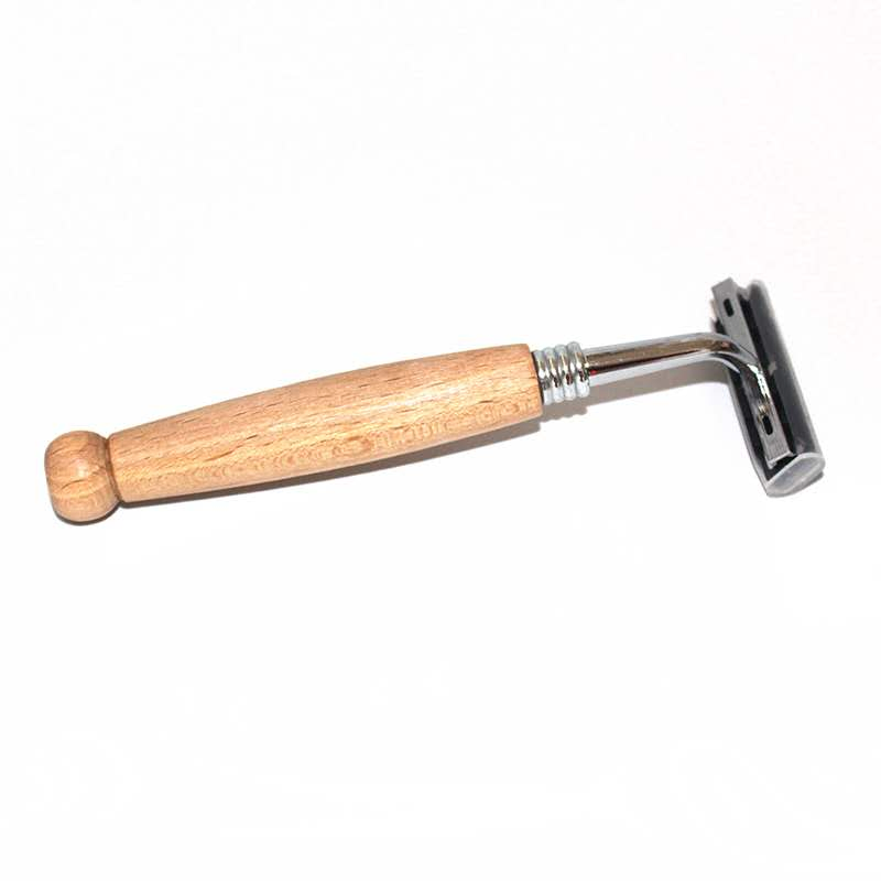 OEM BPA Free Wooden Bamboo Shaving Razor