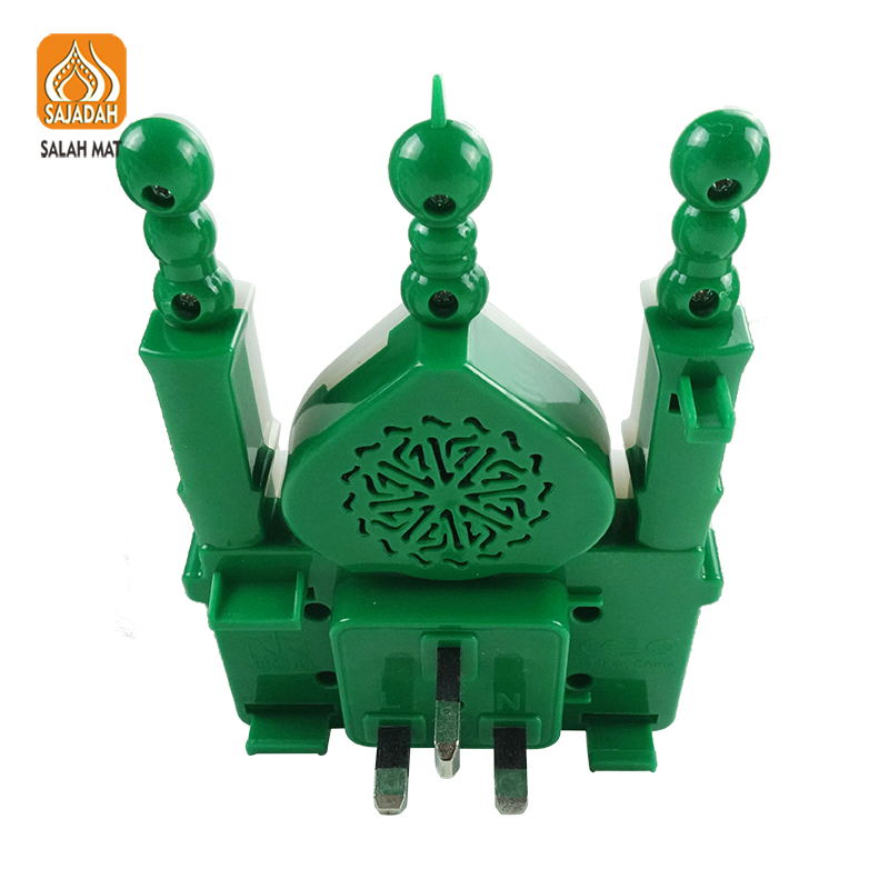 2025 Shantou Sajadah Zk70 24 Hour Non-Stop Quran Player Plug Customized Plug Muslim Gift in LED Light
