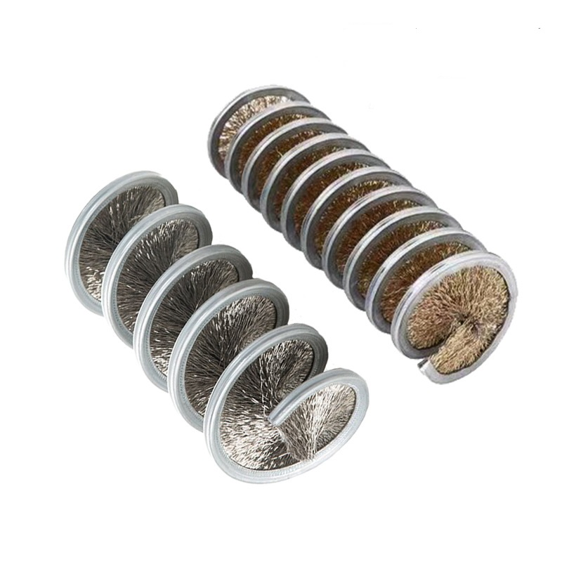 Спиральная щетка для очистки и полировки