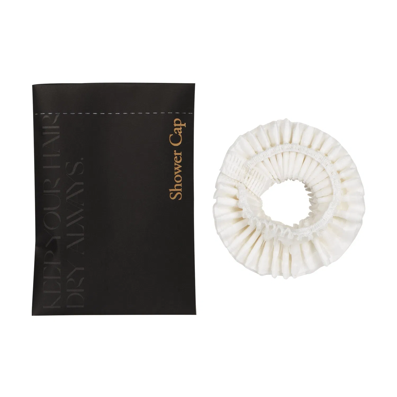 Eco Friendly Biodegradable Disposable Hotel Bathroom Amenity Shower Cap