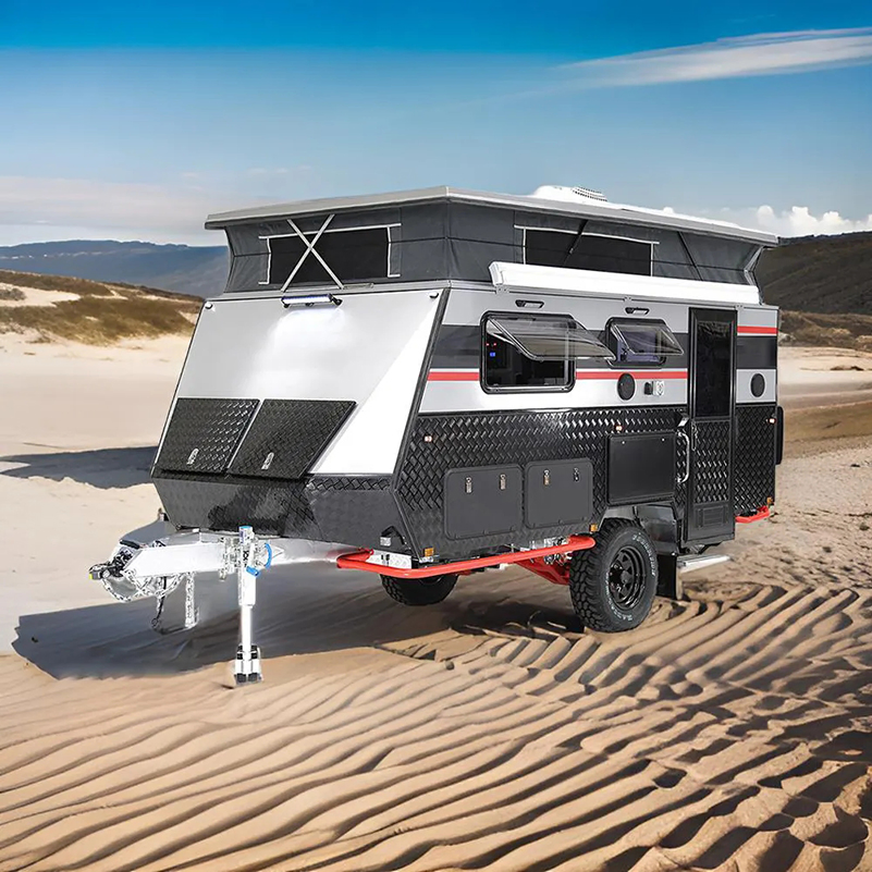 Hot Sale off-Road Hybrid Camper Caravan/Motorhome Complete Furniture Independent Suspension