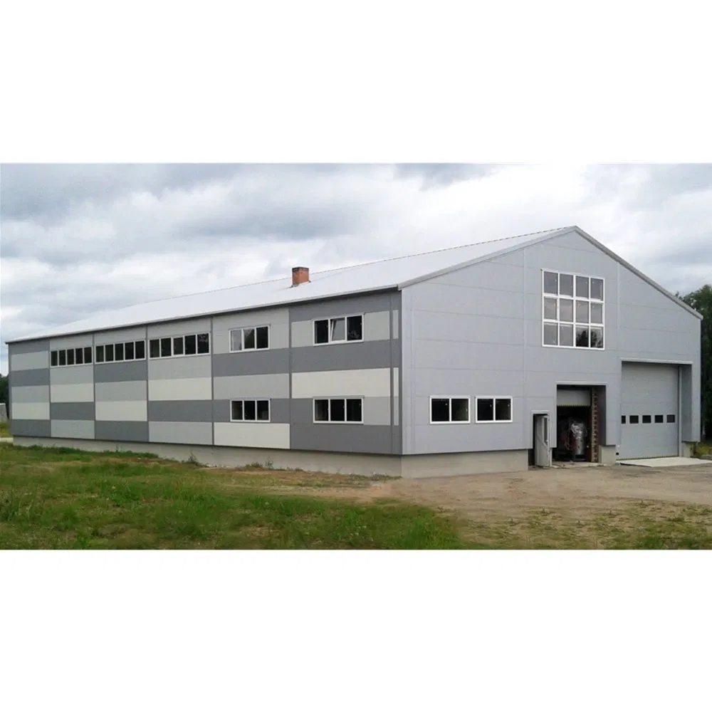 Industrial Cheap Prefabricated Workshop Prefab Steel Structure Farm Storage Warehouse Metal Building