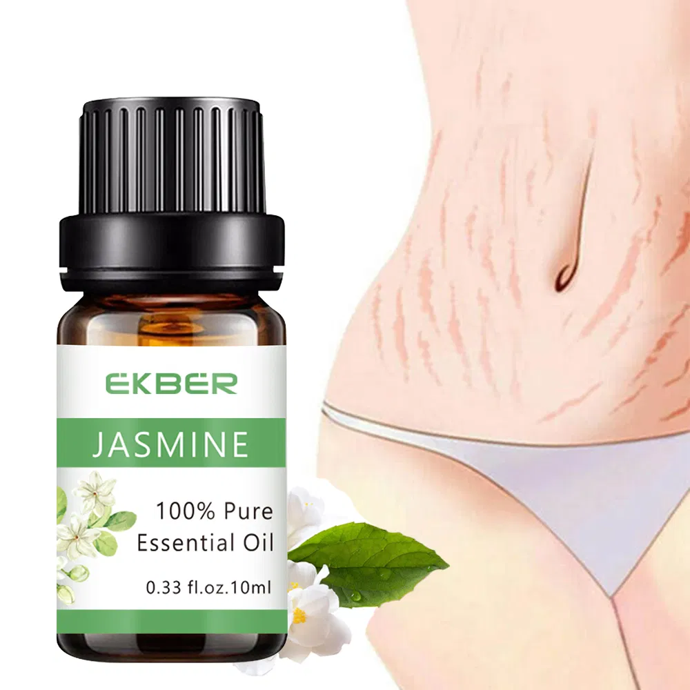Wholesale 100% Pure Hair Face Body Massage Stretch Marks Remove Aromatherapy Dispenser Jasmine Essential Oil Fragrance