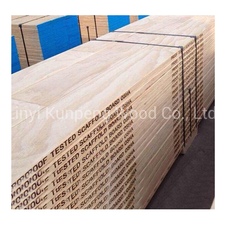 Wooden LVL Scaffolding Plank LVL Scaffold Board for Construction