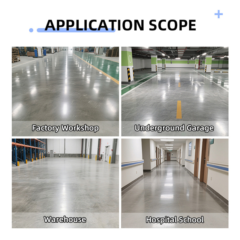 Professional Supply Liquid Hardener Curing Agent Odorless Ground Sand Dust-Proof Liquid Concrete Floor Hardener