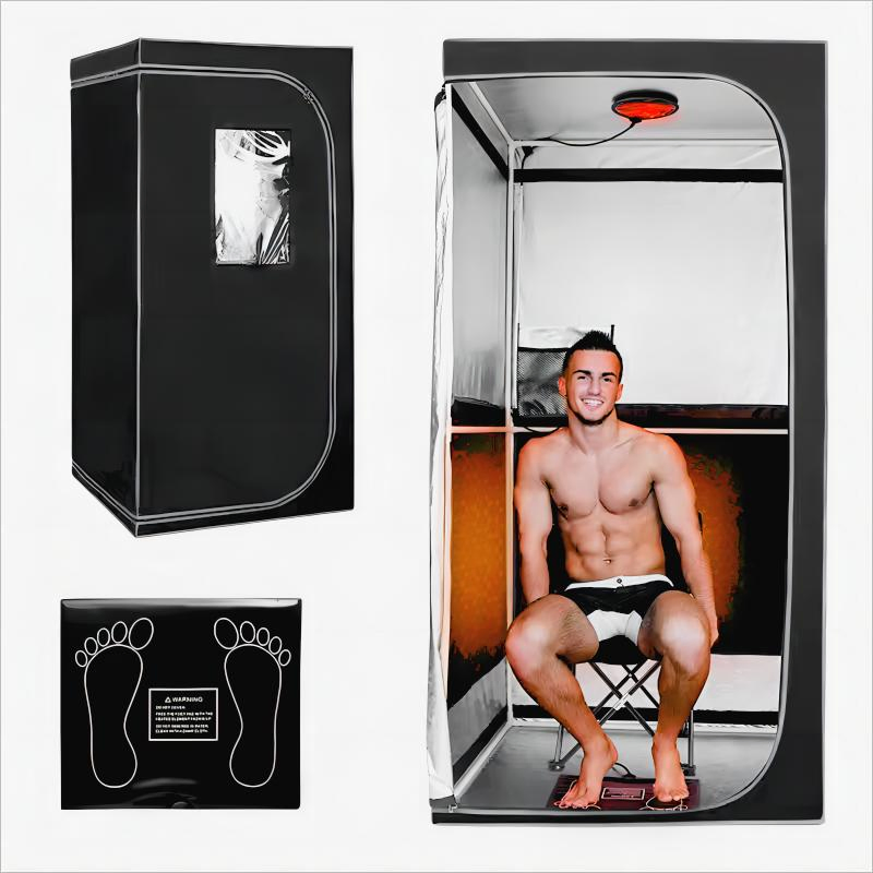 Портативная сауна-палатка для дома с инфракрасным обогревом