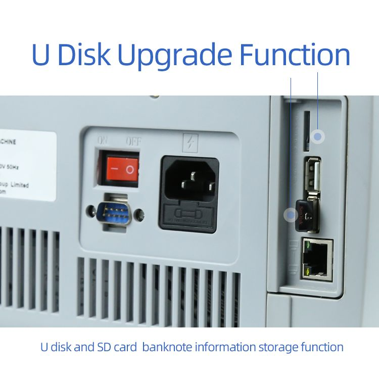 BS-6800 Multiple Currency System Counting classification dual-function Currency Validator Banknote Counter Sorter