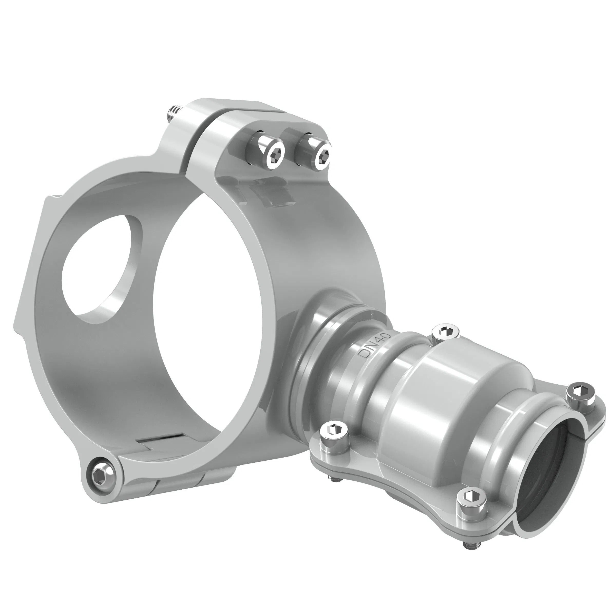 Pipeline Aluminum Quick Change Connector Metal Clamp Pipe Fixing Coupling