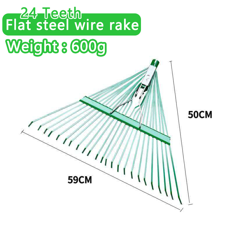 Factory Garden Tools Lightweight Leaf Rake Perfect for Yard Cleanup Rake