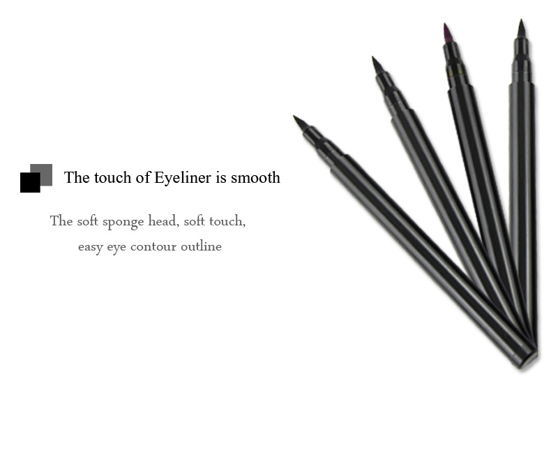 OEM Hot Style Ultra-Fine Black Eyeliner Waterproof and Non-Smudge Lyeliner Pen