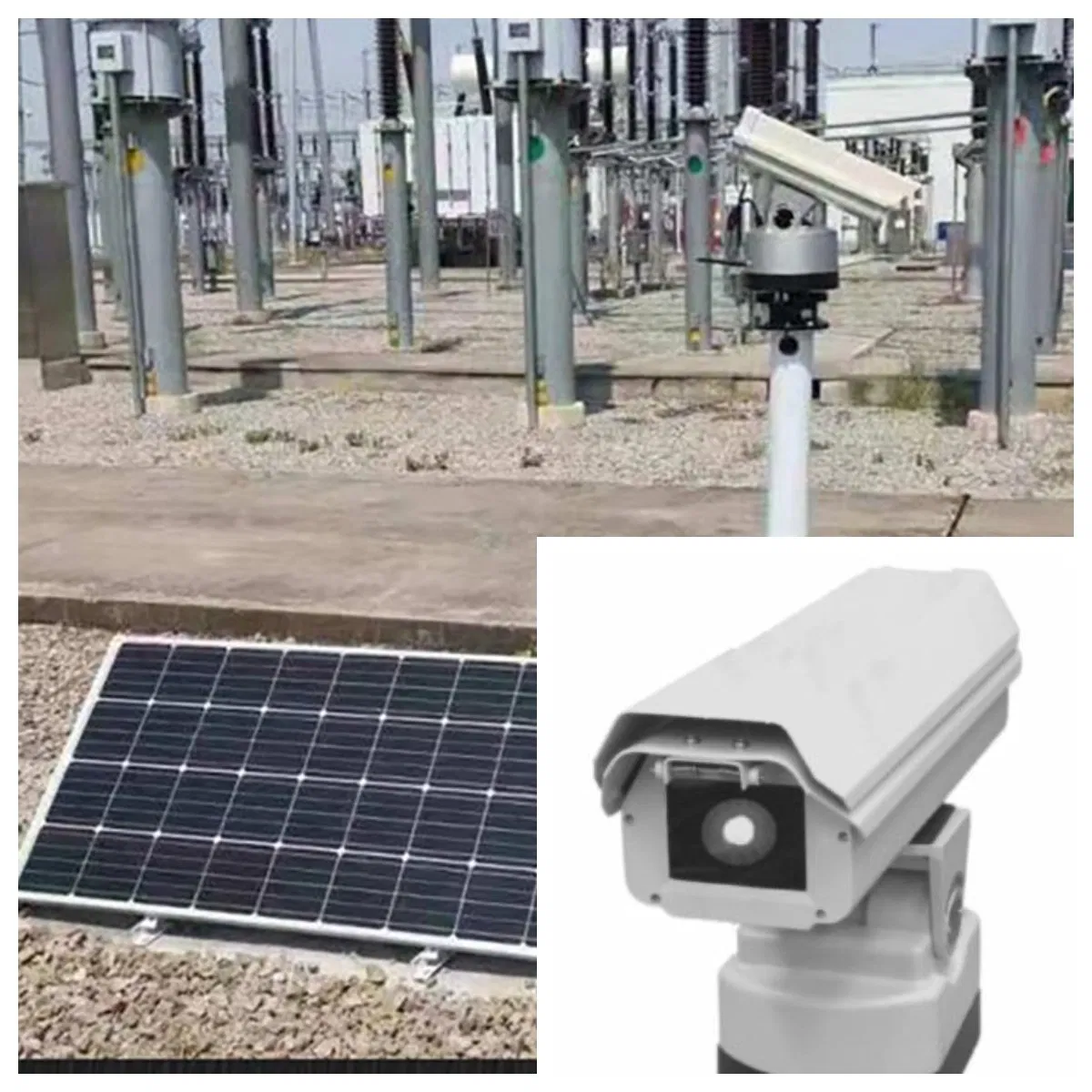 Solar Laser Bird Repellent with HD Camera for Power Plant Railway Runway