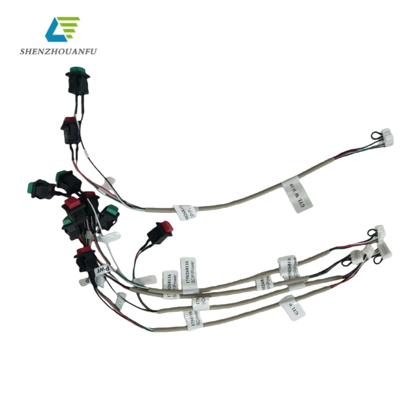Wincor ATM Cable 01750188816 280 LCD 12VDC Power Cable with Switch