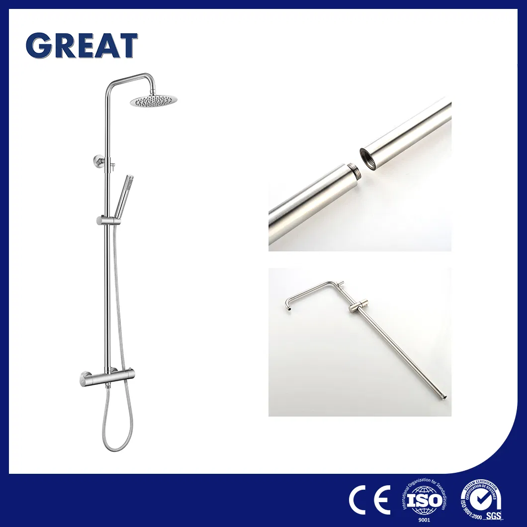 Great Shower Mixer Faucets Custom Outdoor Shower Column China GLS4926 Wall Mounted Shower Column Rustic Indoor Shower Panel Manufacturing