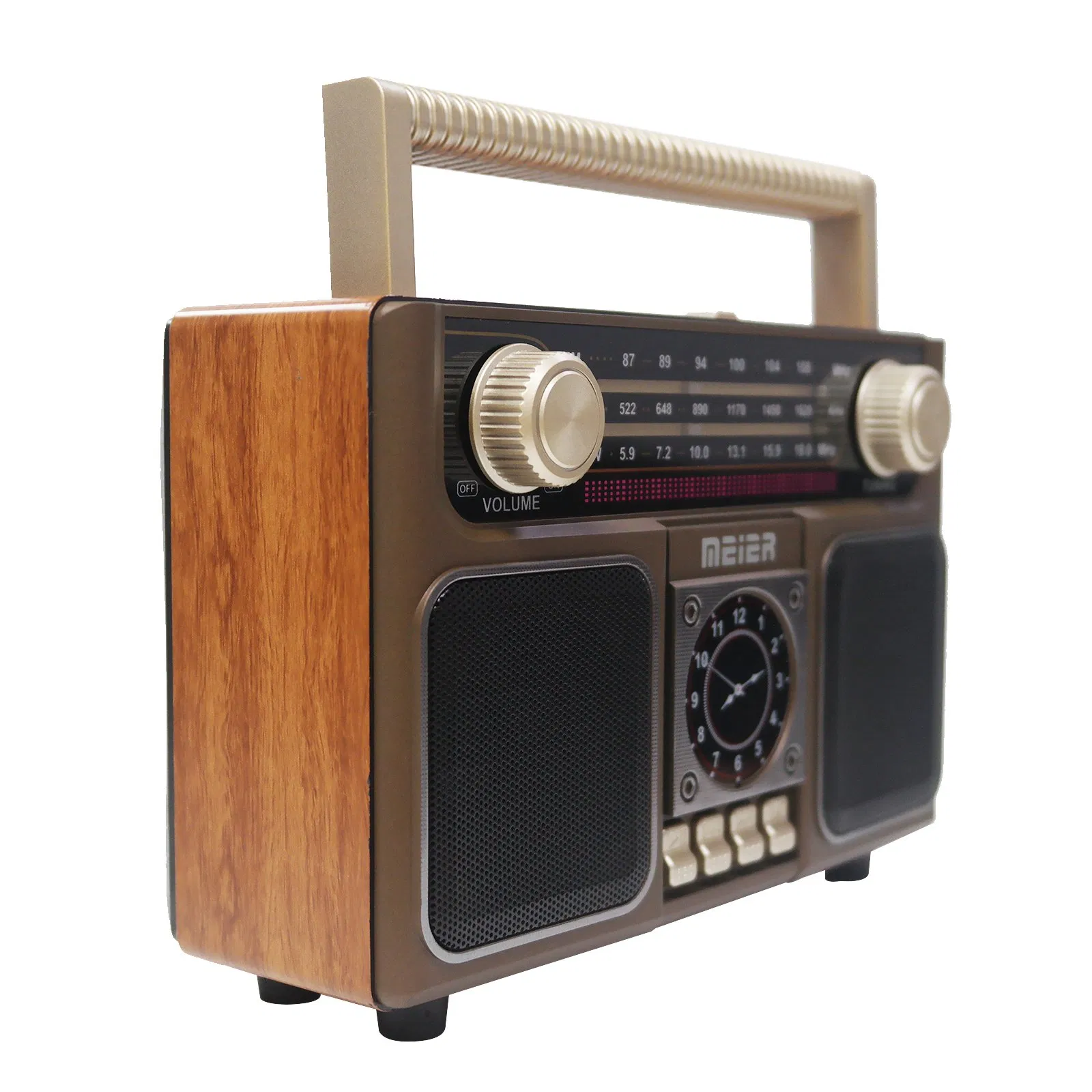 Retro Desktop Retro All-Band Semiconductor Home Wireless Bluetooth Stereo Radio