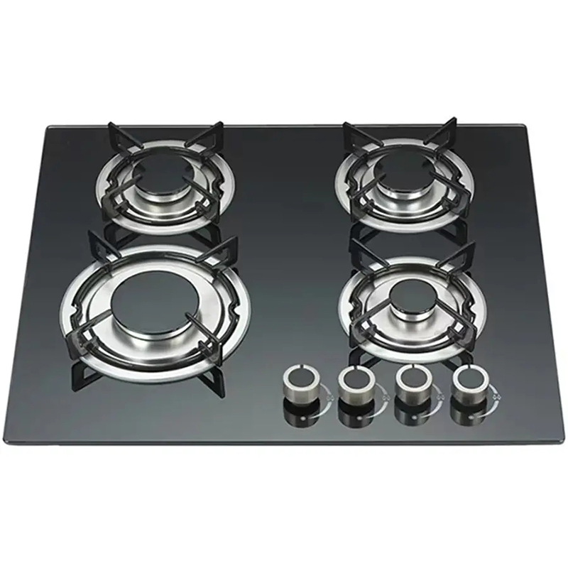 4-Burner Combination Gas/Electric Stove Built-in for Home Dormitory RV Outdoor Use Commercial Grade Factory Price