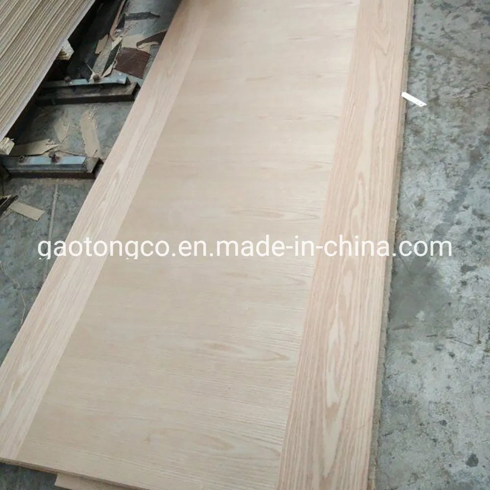 820/920mmx2150X3mm Natural Sapele Okoume Veneer Plywood Door Skin Panels in 3 mm Thickness