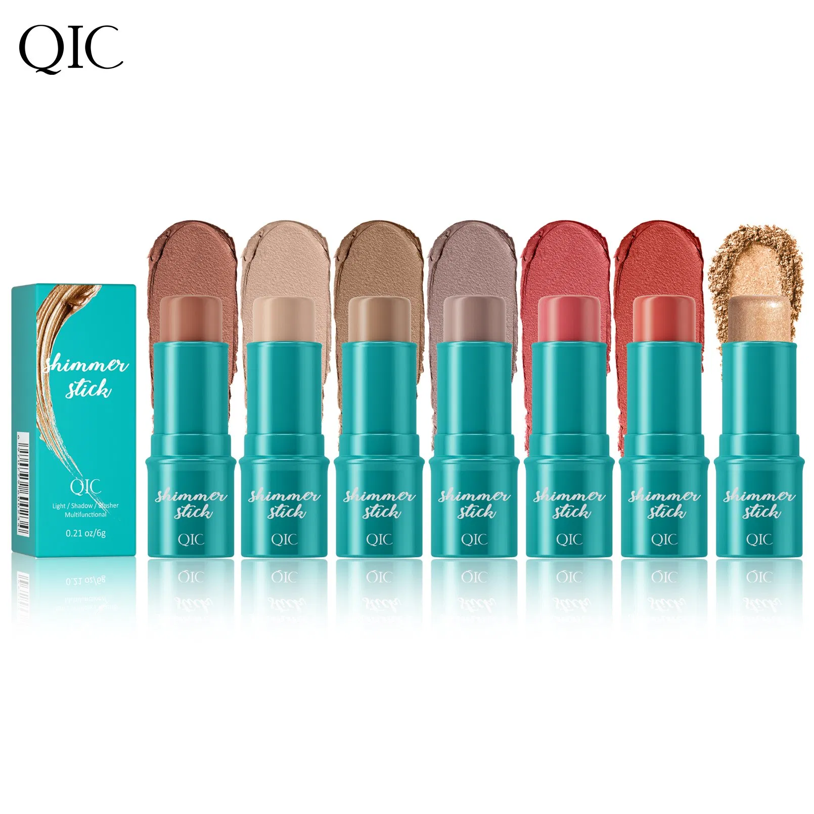 Matte and Shimmer Makeup Stick Flawless Contour Stick Concealer Shimmer Stick