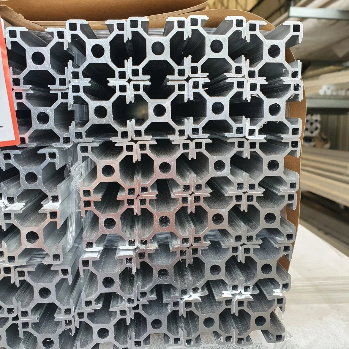 6000 Aluminium Extrusion Profiles for Windows & Doors Customizable Cutting Bending Welding Services