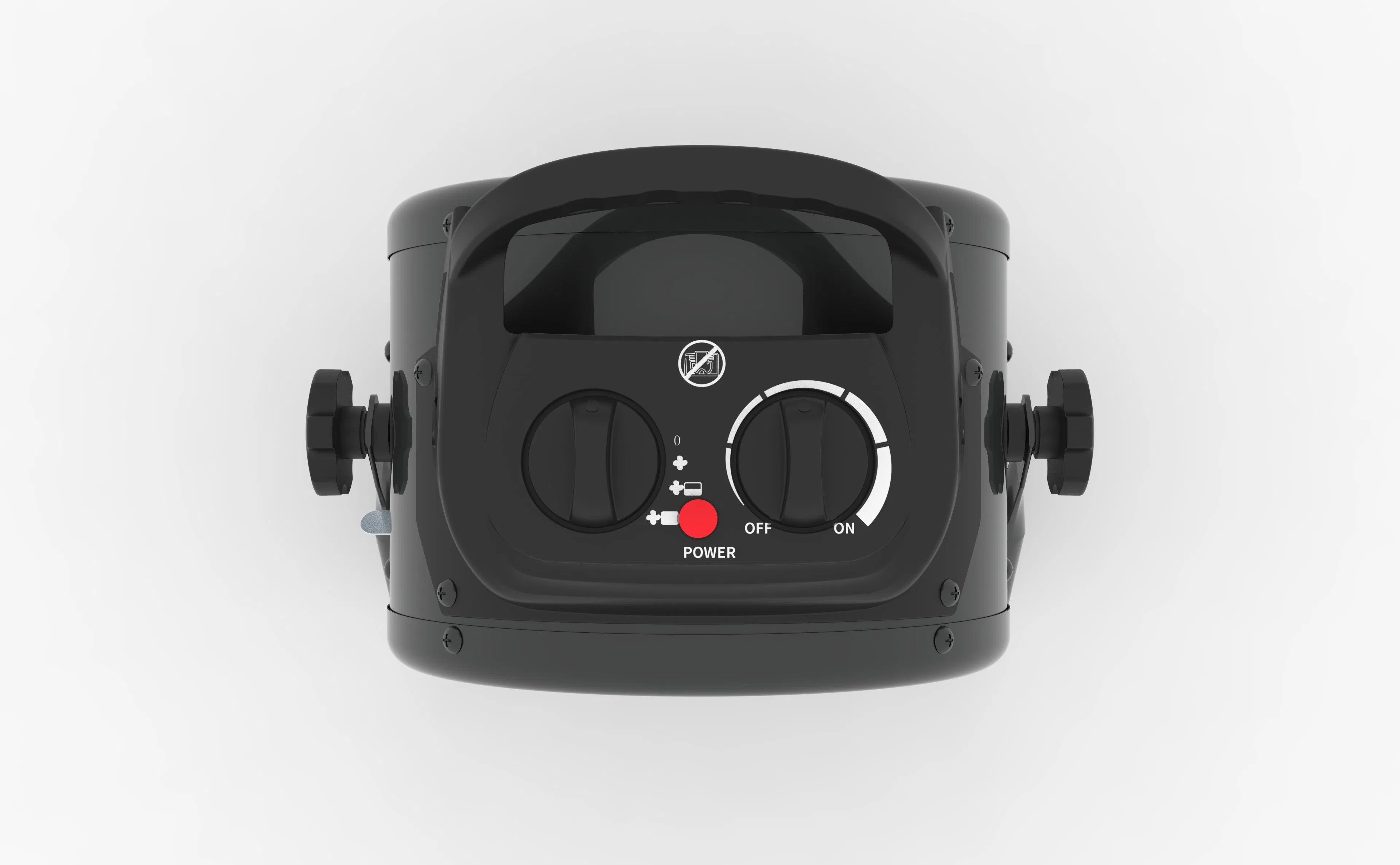 Zobo 3kw Mini Electric Fan Heater for Home, Office, Winter and Indoor