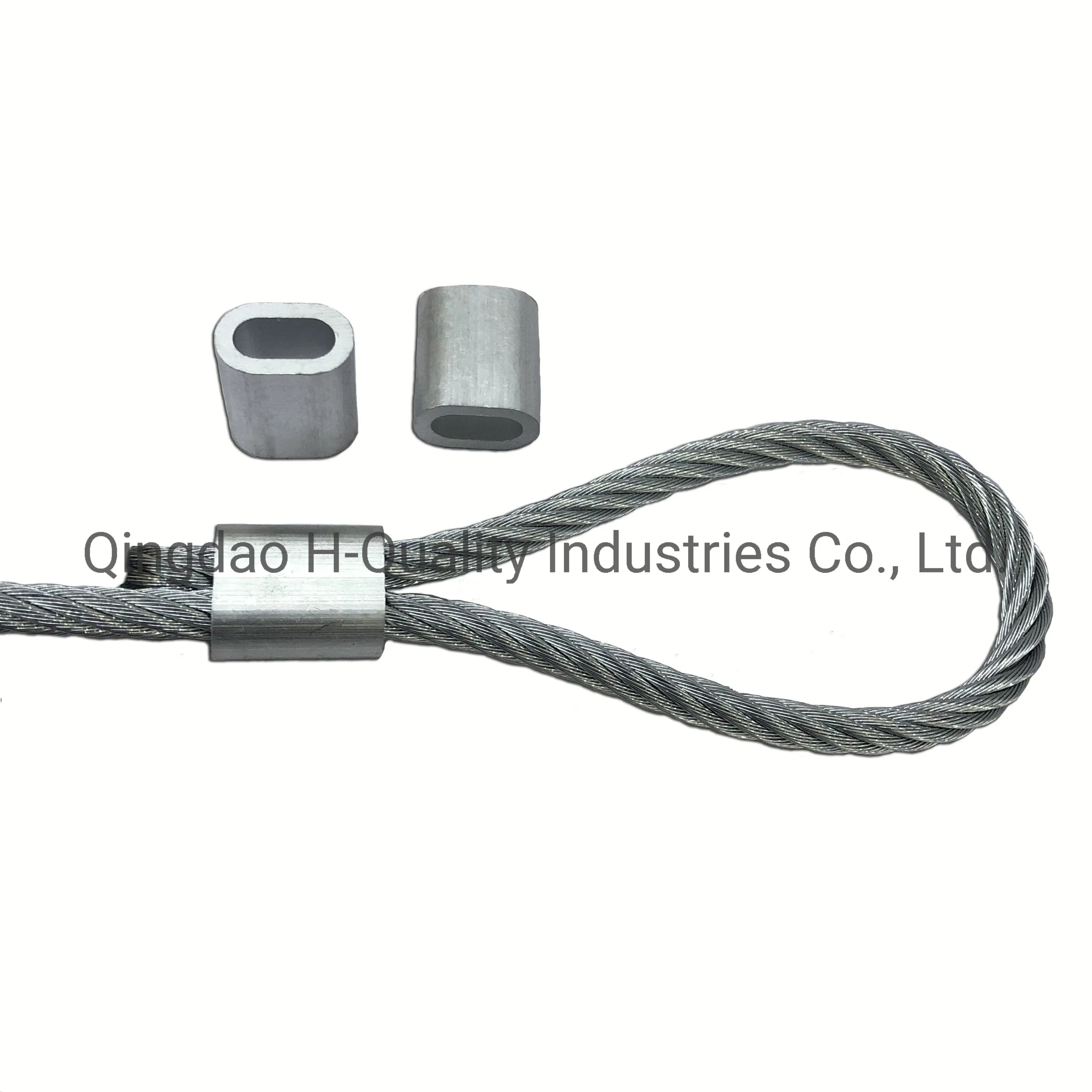 DIN3093 Aluminium/ Aluminum Ferrules for Wire Rope Cable