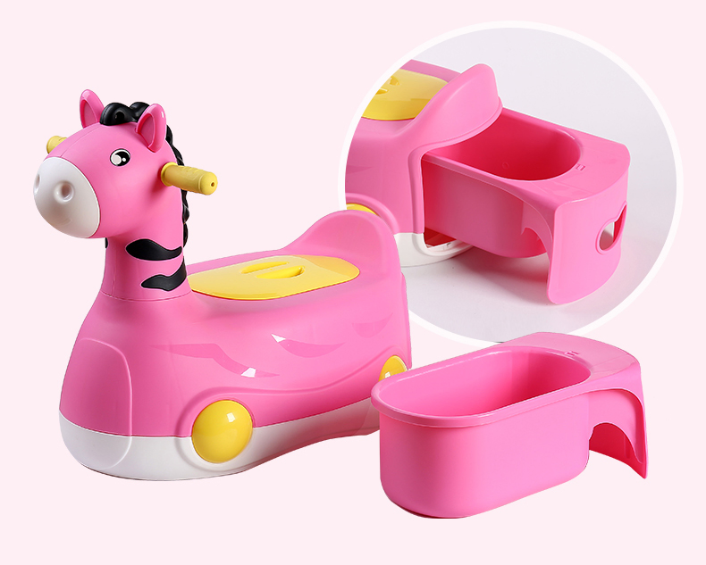 High Quality Cute Kids Toilet Baby Potty Training PP Plastic Potty Chair