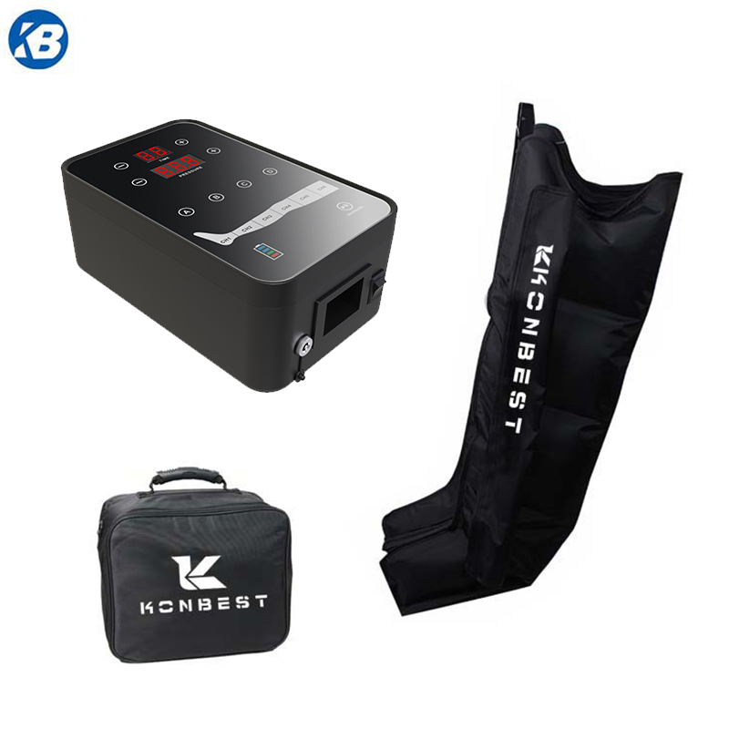 Konbest Presoterapia professional Pressotherapy Air Compression Foot and Leg Massager Recovery Boots