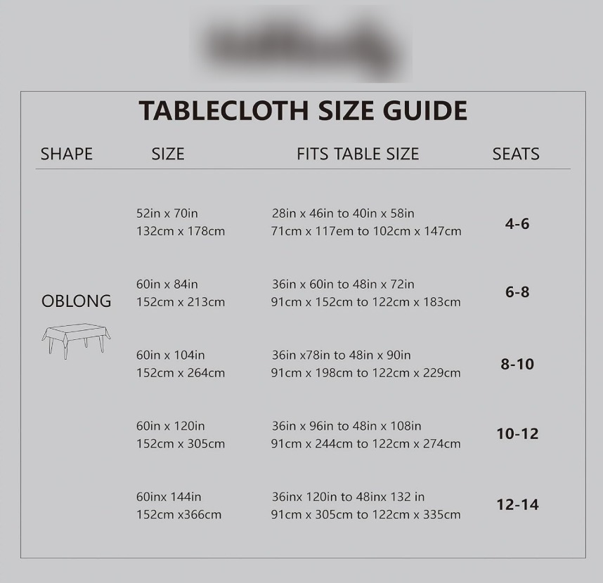 Rectangle Stain and Wrinkle Resistant Washable Tablecloth Waterproof Linen Textured Tablecloth